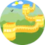 Great wall of china icon 64x64