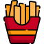 French fries Symbol 64x64