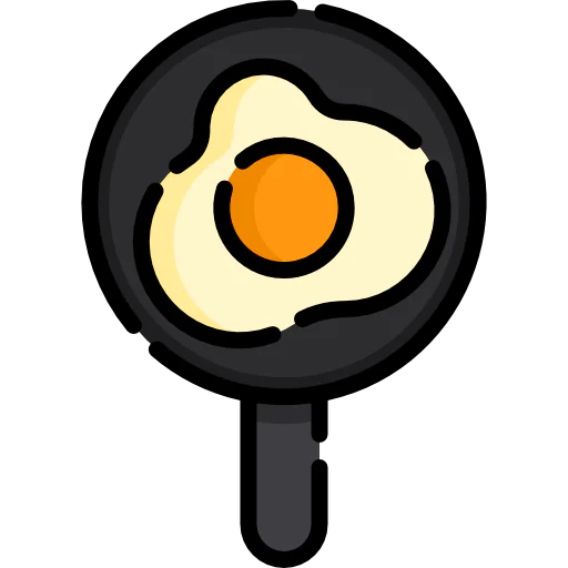 Fried egg icon