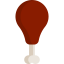Chicken leg ícono 64x64
