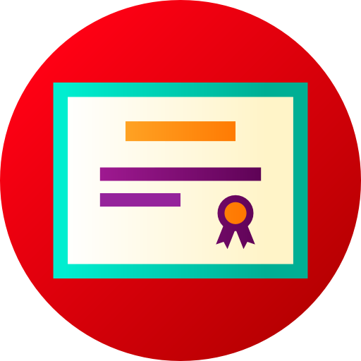 Certificate icon