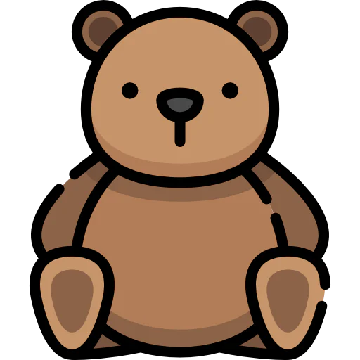 Teddy bear icon