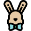 Easter bunny icon 64x64