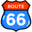 Route 66 icon 64x64