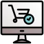 Shopping cart icon 64x64