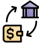 Money transaction icon 64x64