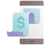 Mobile receipt icon 64x64