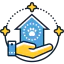 Animal shelter icon 64x64
