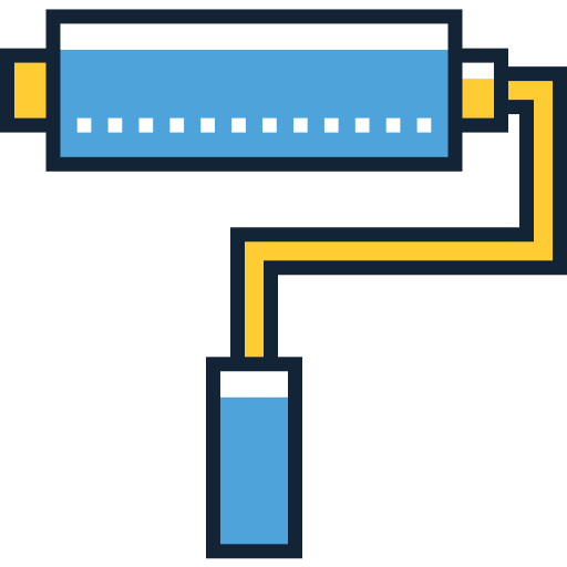 Paint roller icon