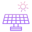 Solar energy icon 64x64