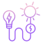 Solar energy icon 64x64