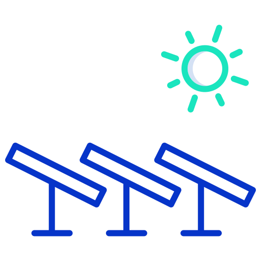 Solar panel icon