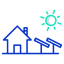 Solar energy icon 64x64