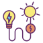Solar energy icon 64x64