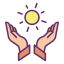 Solar energy icon 64x64