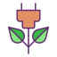 Eco energy icon 64x64