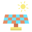 Solar energy icon 64x64