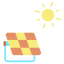 Solar energy icon 64x64
