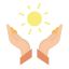 Solar energy icon 64x64