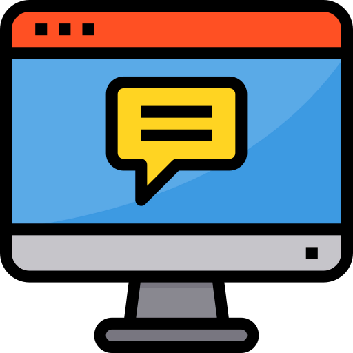 Bubble speech icon