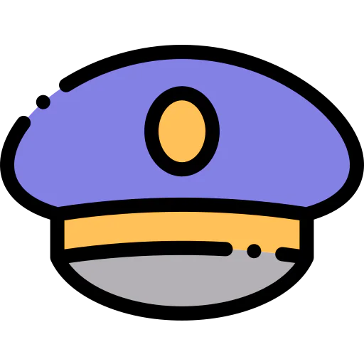 Pilot hat icon