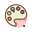 Color palette アイコン 64x64