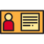 Id card icon 64x64