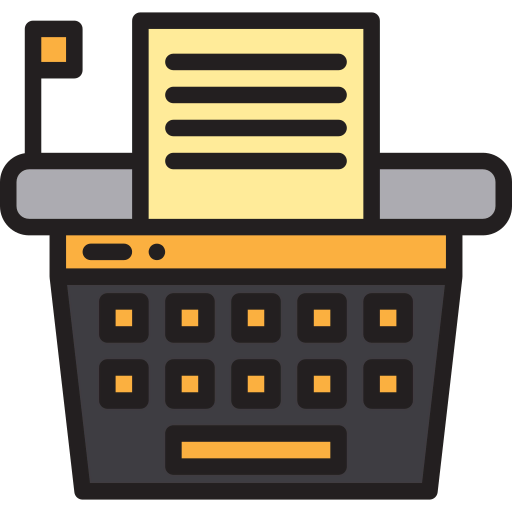 Typewriter icon