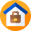 Работа из дома иконка 64x64
