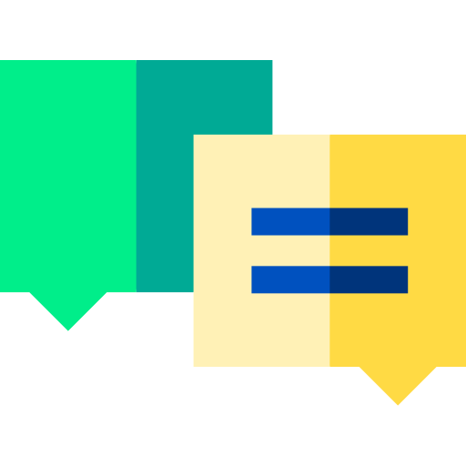 Chat bubble icon