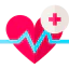 Heart rate icon 64x64