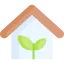 Green house ícono 64x64