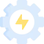 Electric gear icon 64x64