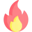 Flame icon 64x64