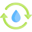 Water cycle icon 64x64