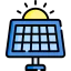 Solar energy icon 64x64