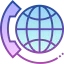 Global communication Ikona 64x64