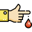 Blood test icon 64x64