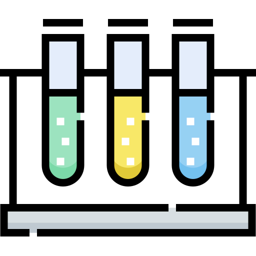 Test tubes icon