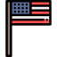 United states of america icon 64x64