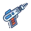 Laser gun ícono 64x64