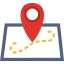 Map location icon 64x64