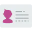 Id card icon 64x64