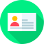 Business card icon 64x64