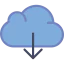 Cloud computing icon 64x64