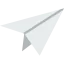 Paper plane ícono 64x64