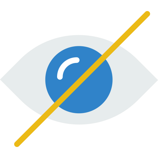 Hide icon
