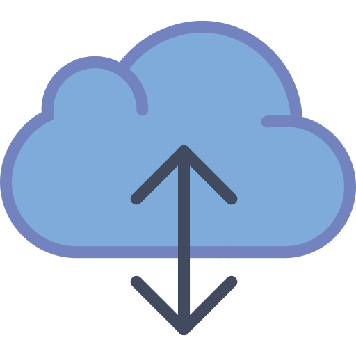 Cloud computing icon