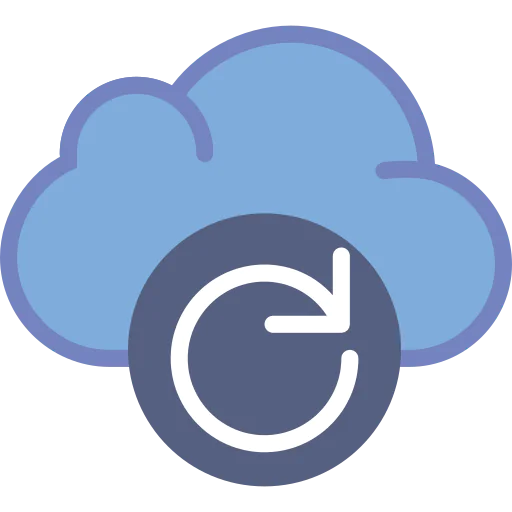 Cloud computing icon
