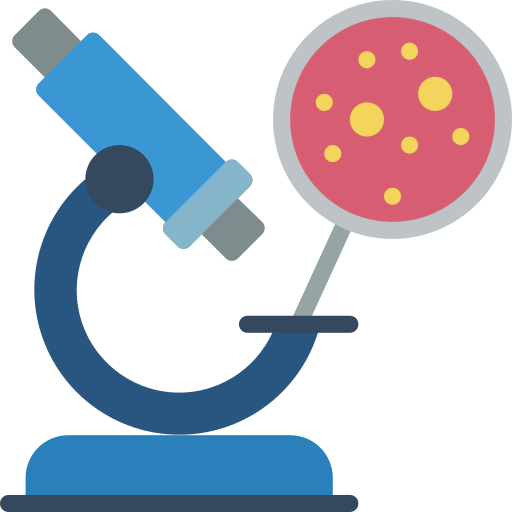 Microscope biểu tượng